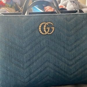 Gucci denim brand new bag